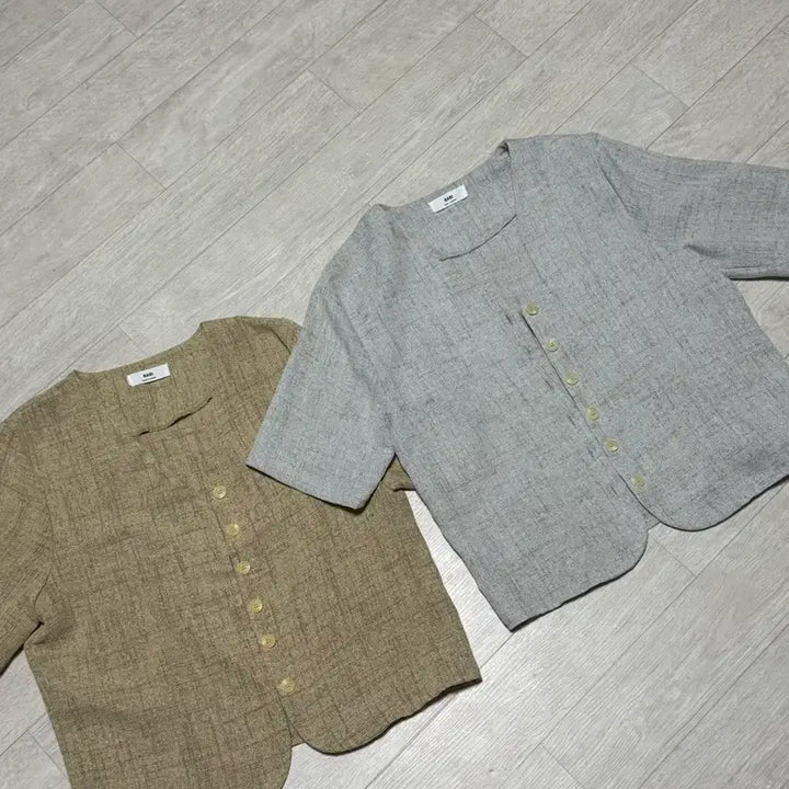 [BUNJANG] Short Sleeve Cardigan / 반팔 남방 가디건