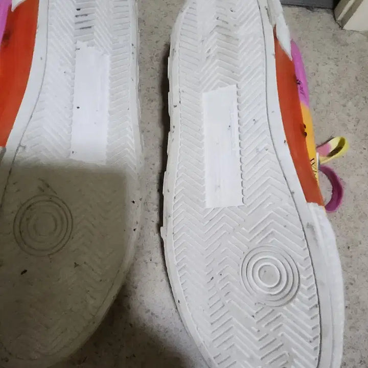 [BUNJANG] Off-White Low Top Sneakers Multicolor / 오프화이트 로우탑 스니커즈 멀티컬러