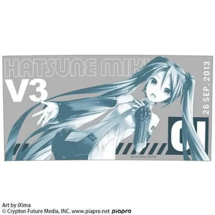 [BUNJANG] Hatsune Miku V3 Glass Cup / 하츠네미쿠 v3 글라스 유리컵