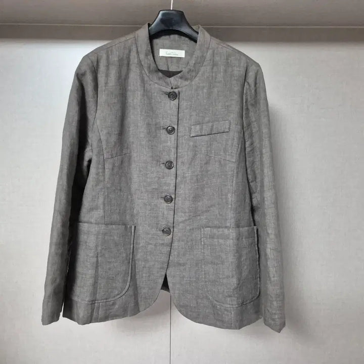 [BUNJANG] Esté Calma Andongpo Village Linen Jacket with Silk Lining / 77)에스떼깔마 안동포마을 린넨 자켓 (안감실크)