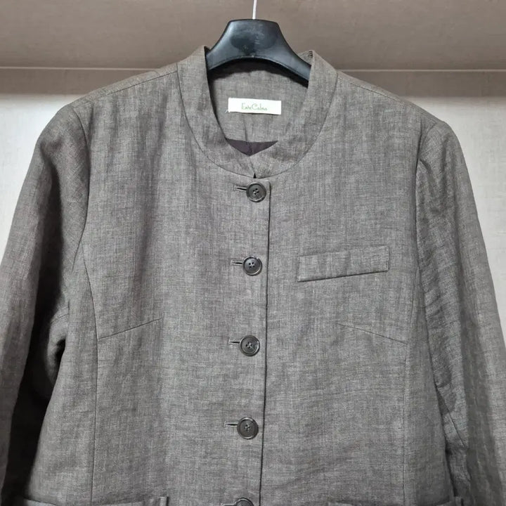 [BUNJANG] Esté Calma Andongpo Village Linen Jacket with Silk Lining / 77)에스떼깔마 안동포마을 린넨 자켓 (안감실크)