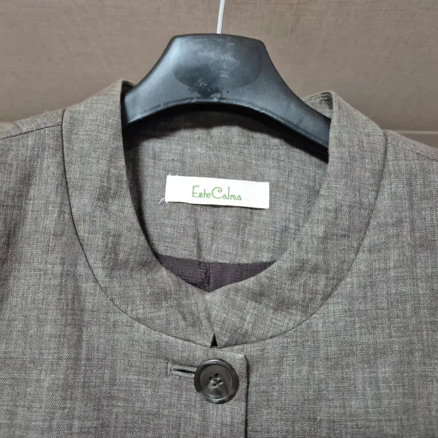 [BUNJANG] Esté Calma Andongpo Village Linen Jacket with Silk Lining / 77)에스떼깔마 안동포마을 린넨 자켓 (안감실크)