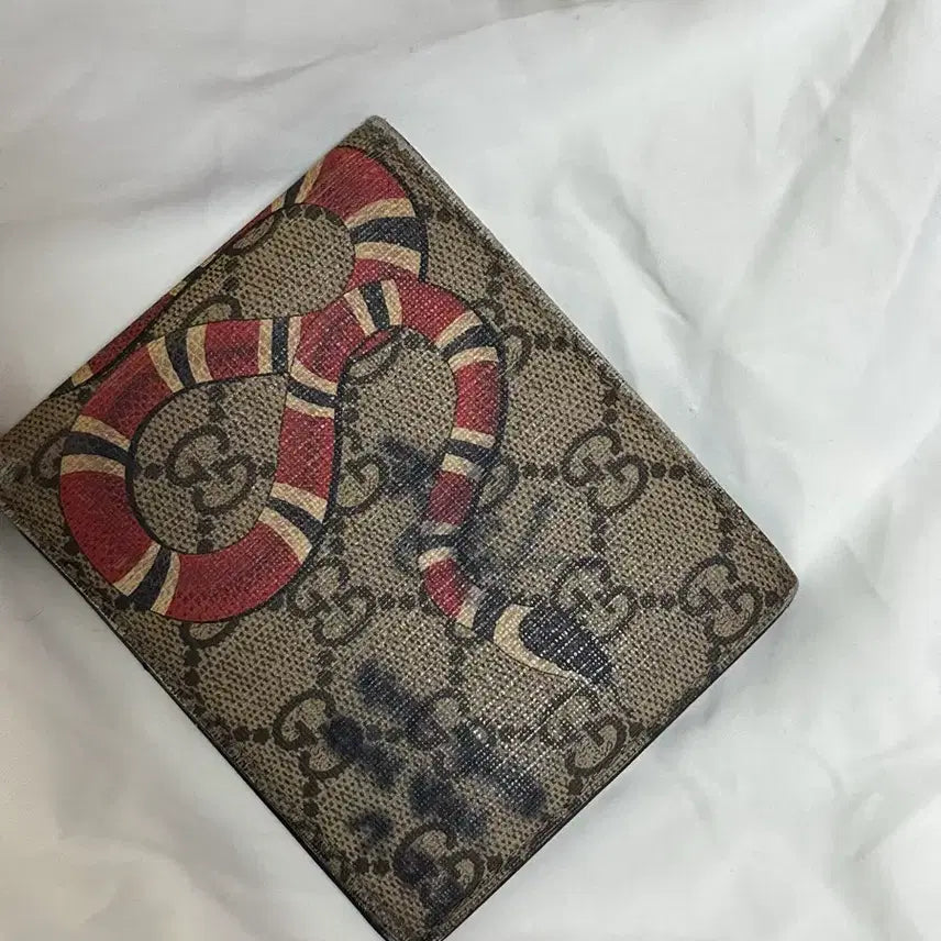 [BUNJANG] Gucci Snake Wallet + Gucci Snake Tote Bag / 구찌 스네이크 반지갑 + 구찌 스네이크 토트백