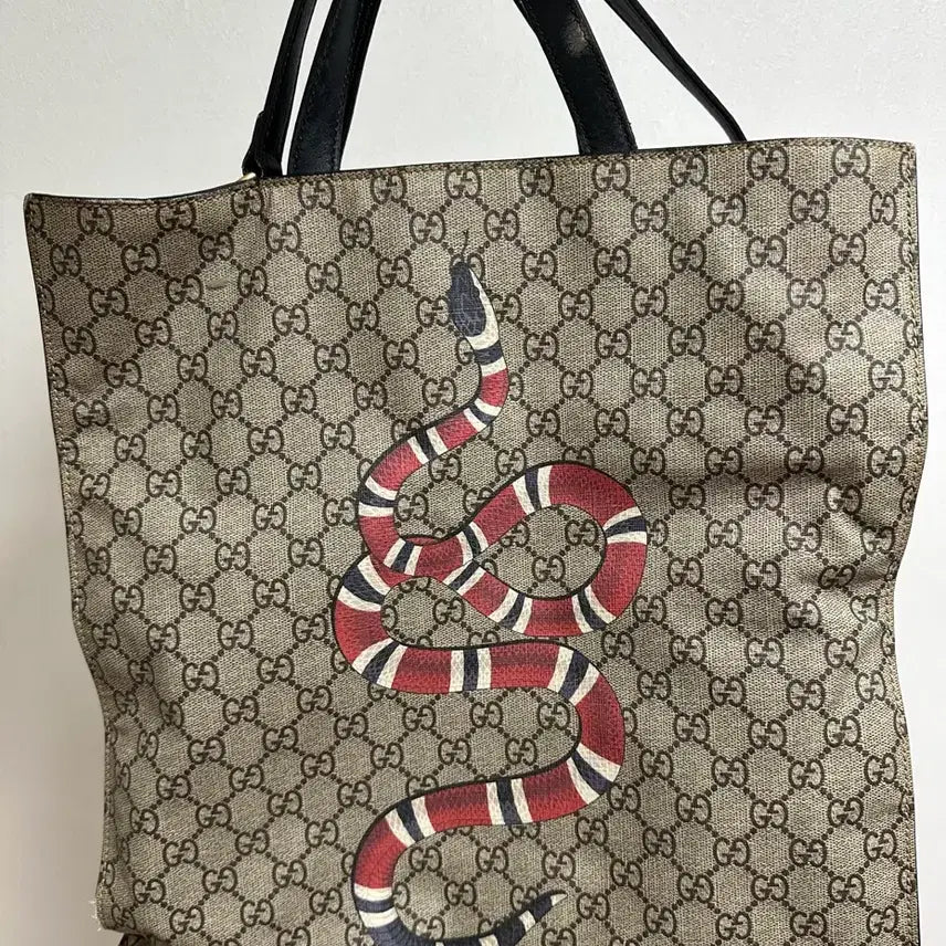 [BUNJANG] Gucci Snake Wallet + Gucci Snake Tote Bag / 구찌 스네이크 반지갑 + 구찌 스네이크 토트백