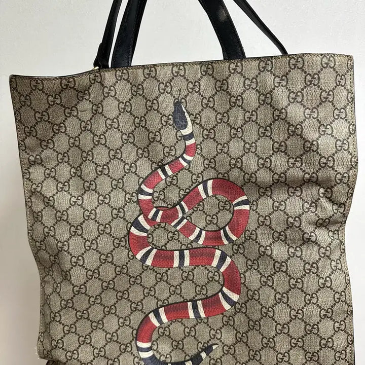 [BUNJANG] Gucci Snake Wallet + Gucci Snake Tote Bag / 구찌 스네이크 반지갑 + 구찌 스네이크 토트백