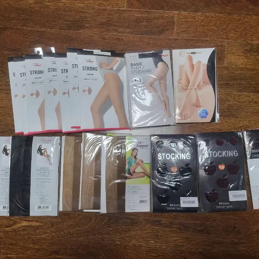 [BUNJANG] Vivien Anti-Run and High-Elastic Stockings / 비비안 올풀림 방지 스타킹과 고탄력 스타킹들