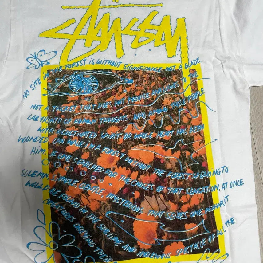 [SOLD OUT] 스투시 슈퍼블룸 s 화이트