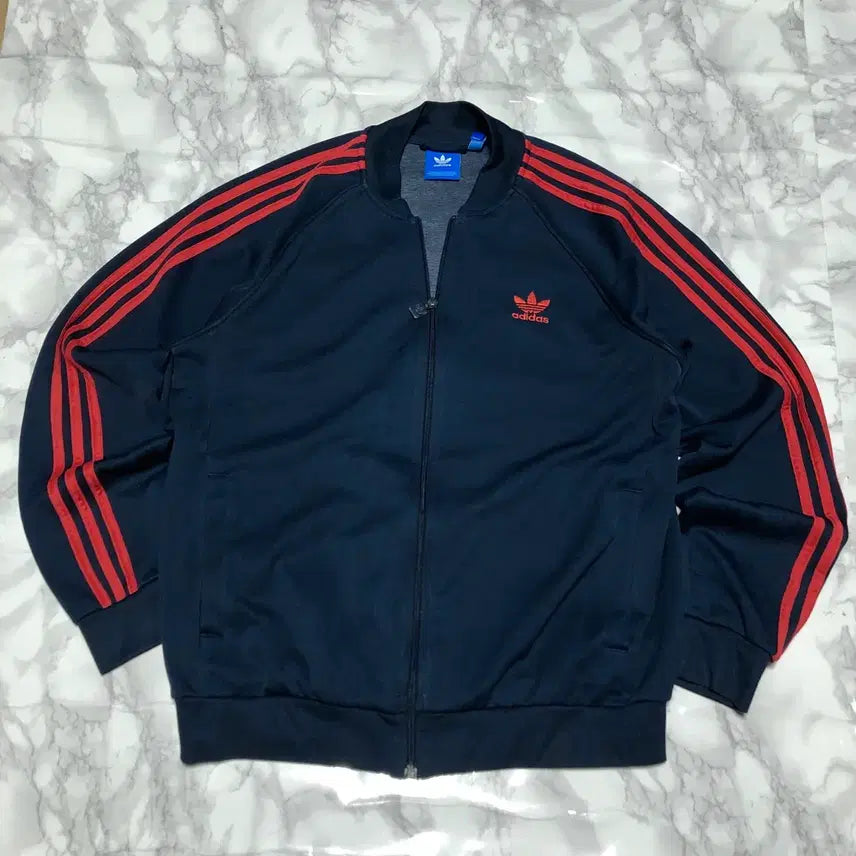 [BUNJANG] Adidas Superstar Jersey Track Top Jacket - Size 120 / 아디다스 슈퍼스타 져지 트랙탑 자켓 120 빅사이즈