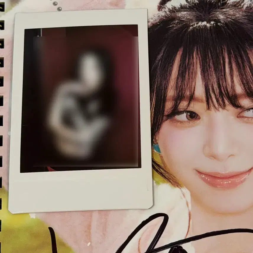 [SOLD OUT] ITZY 있지 유나 ice cream 친필 싸인 미공개 폴라로이드