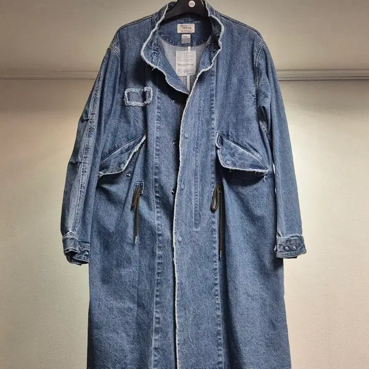 [BUNJANG] Namer Clothing Denim Fishtail Parka / 네이머클로딩 데님 피쉬테일 파카