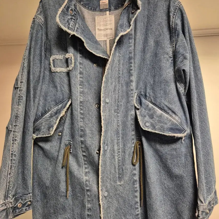 [BUNJANG] Namer Clothing Denim Fishtail Parka / 네이머클로딩 데님 피쉬테일 파카