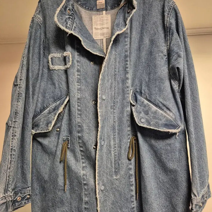 [BUNJANG] Namer Clothing Denim Fishtail Parka / 네이머클로딩 데님 피쉬테일 파카