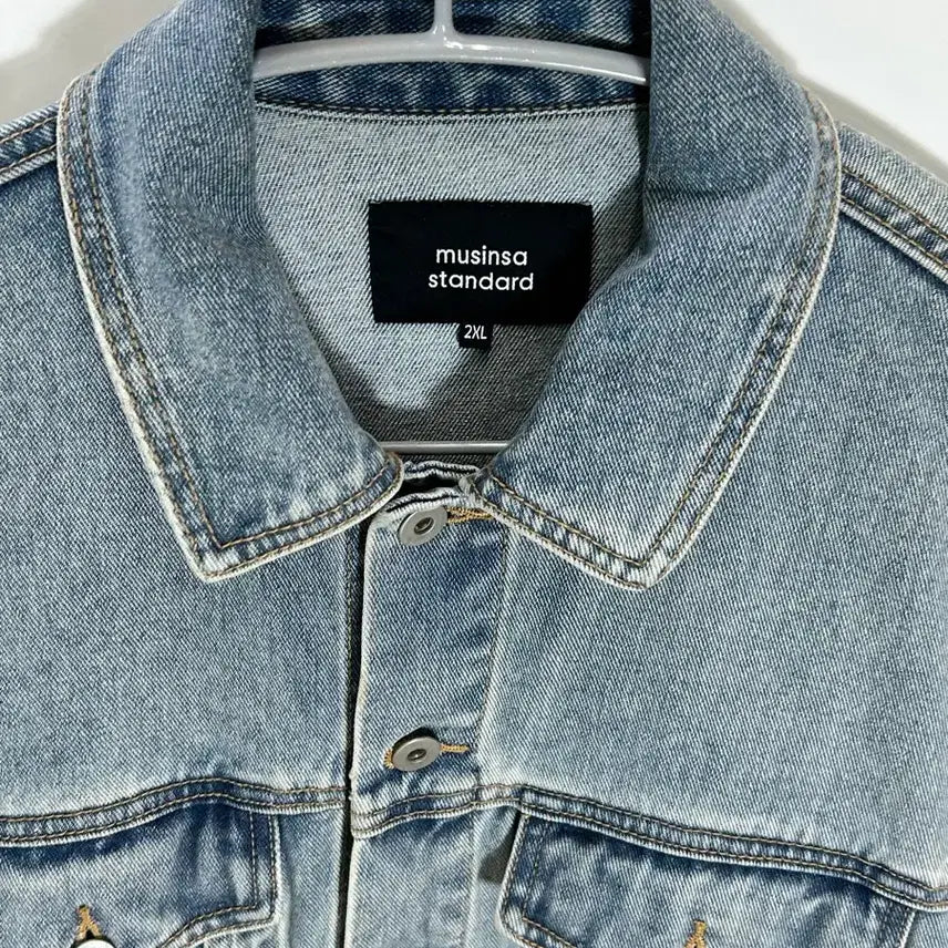 [SOLD OUT] 무탠다드 청자켓 연청자켓 105(XXL) 정가 12만원