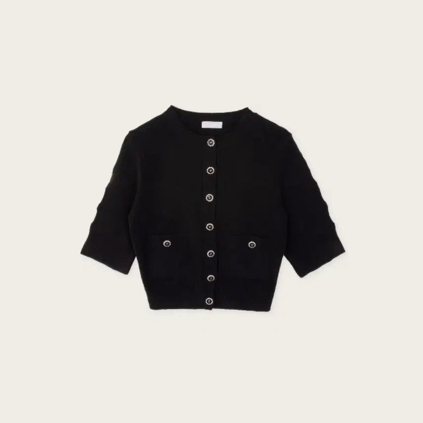 [BUNJANG] Sheschic Dove Cardigan Black / 새상품 택0, 샵시예 도브 가디건 블랙