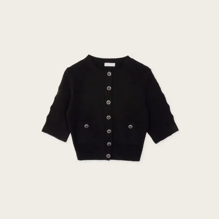 [BUNJANG] Sheschic Dove Cardigan Black / 새상품 택0, 샵시예 도브 가디건 블랙