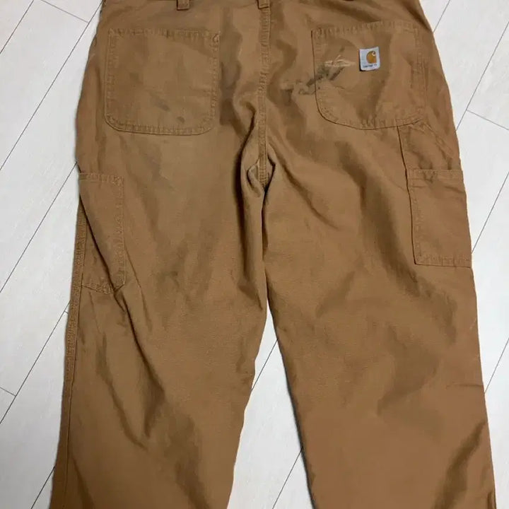 [BUNJANG] Carhartt Single Knee Carpenter Pants / 칼하트 워크팬츠 덩가리핏 싱글니 브라운 36X30 카펜터