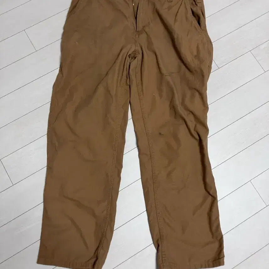[BUNJANG] Carhartt Single Knee Carpenter Pants / 칼하트 워크팬츠 덩가리핏 싱글니 브라운 36X30 카펜터