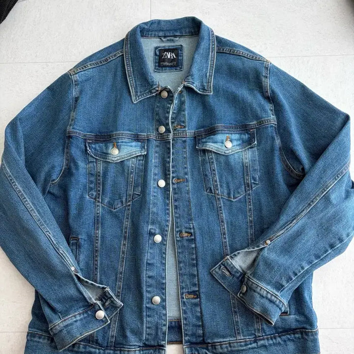 [SOLD OUT] 자라 데님 청자켓 2XL