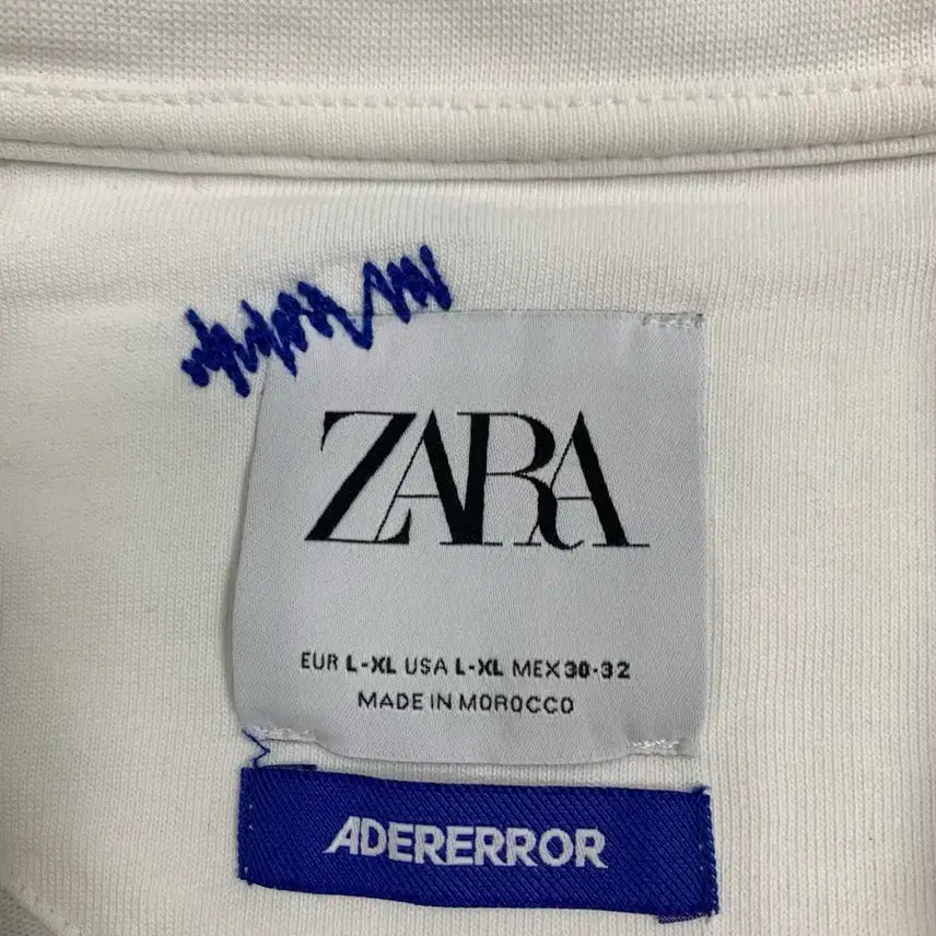 [BUNJANG] ADER Error X ZARA Long Sleeve T-shirt / 아더에러 X 자라 콜라보 긴팔 티셔츠
