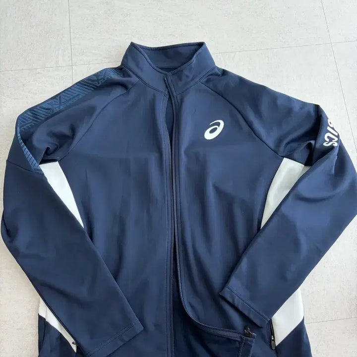 [BUNJANG] Asics Navy Track Jacket / 아식스 네이비 트랙 자켓
