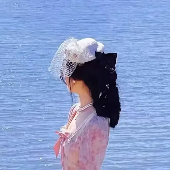 [BUNJANG] Vintage Pale Pink Dress Rental / 졸업사진 개화기 의상 여리핑크 드레스 대여