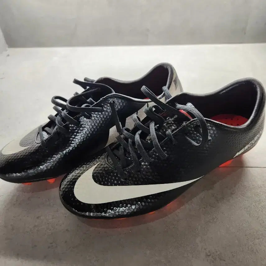 [BUNJANG] Nike Mercurial Soccer Cleats - Black / 나이키 머큐리얼 축구화 블랙
