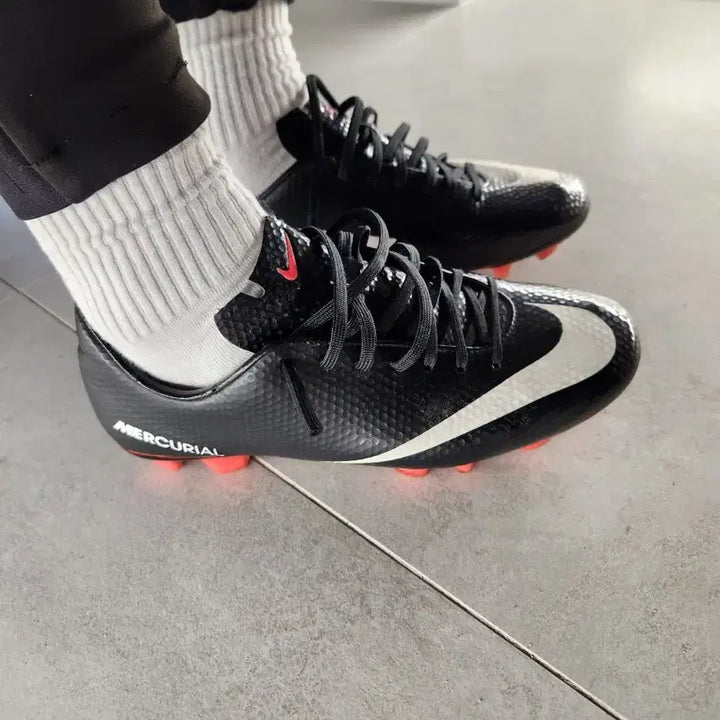 [BUNJANG] Nike Mercurial Soccer Cleats - Black / 나이키 머큐리얼 축구화 블랙