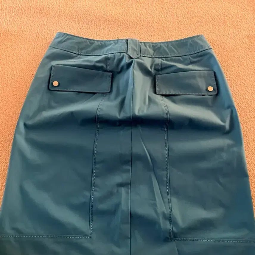 [BUNJANG] Jack&amp;Jill Light Blue H-Line Skirt / 잭앤질 다운된 라이트 블루 H라인 스커트