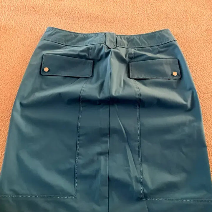 [BUNJANG] Jack&amp;Jill Light Blue H-Line Skirt / 잭앤질 다운된 라이트 블루 H라인 스커트