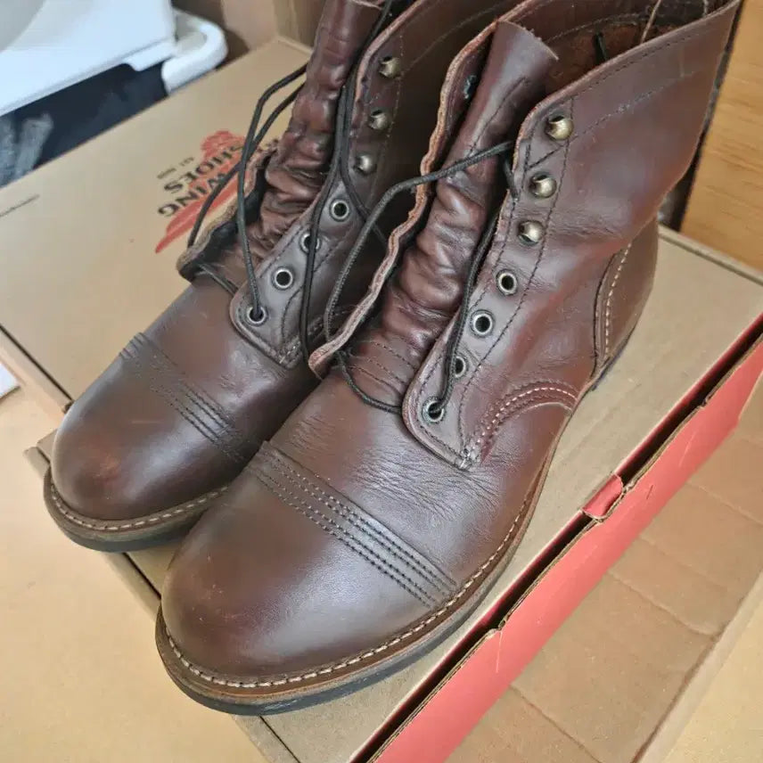 [BUNJANG] Red Wing 8119 Iron Ranger Oxblood US 9D / 레드윙 8119 아이언레인저 옥스블러드 270 9d