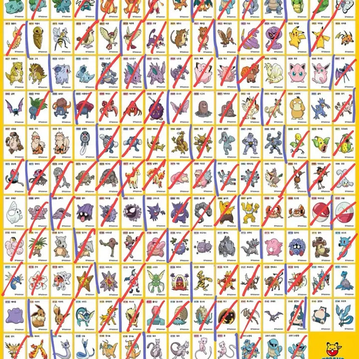 [BUNJANG] Pokemon Tteokbokki Sticker Season 4 / 교환) 포켓몬 띠부씰 시즌4 -> 전시즌