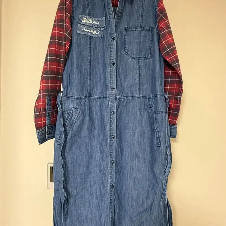 [BUNJANG] Thursday Island Denim Shirt Long Dress Size M / Thursday Island 데님 셔츠 롱 원피스