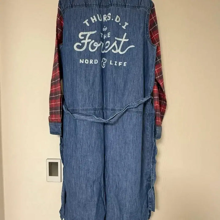 [BUNJANG] Thursday Island Denim Shirt Long Dress Size M / Thursday Island 데님 셔츠 롱 원피스