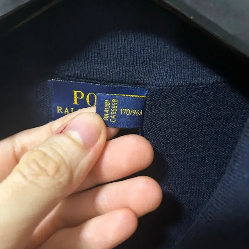 [BUNJANG] Polo Ralph Lauren Navy Short-Sleeve Knit Top / 폴로 랄프로렌 네이비 반팔 니트 / 띠어리 마시모두띠 코스 클럽모나코 앤