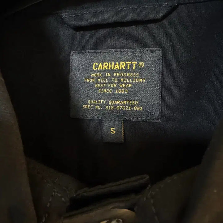 [BUNJANG] Carhartt WIP Bullet Short Sleeve Shirt - Black / [S]칼하트wip Bullet 반팔 셔츠 블랙