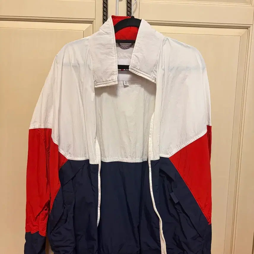 [BUNJANG] Tommy Hilfiger Colorblock Windbreaker Jacket / 타미힐피거 컬러블록 바람막이 자켓