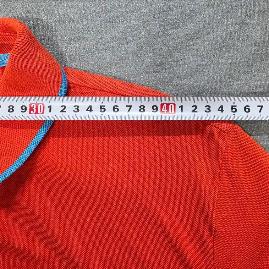 [BUNJANG] Puma XL Orange Colorblock Polo Shirt / XL 푸마 오렌지 배색 반팔 카라티셔츠