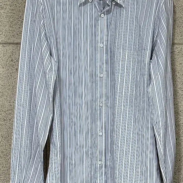 [BUNJANG] Loro Piana Maglia Ivory Stripe Shirt / 로로피아나 마글리아 아이보리 스트라이프 셔츠