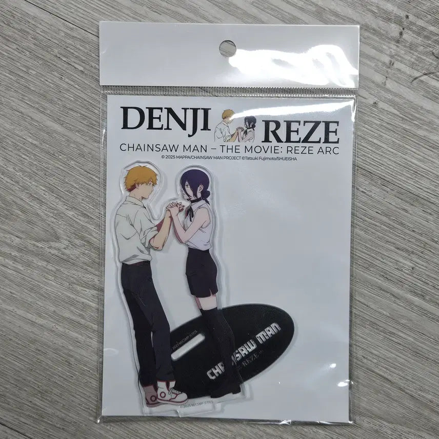 [BUNJANG] Chainsaw Man Denji &amp; Reze Acrylic Stand / 품절상품) 체인소맨 팝업 덴지 레제 페어 아크릴 스탠드