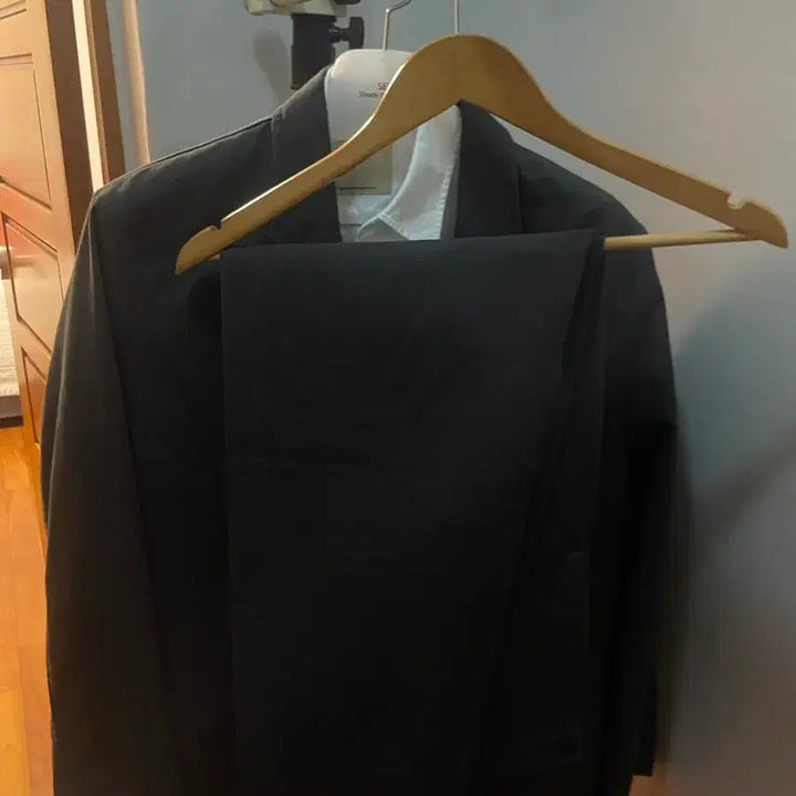 [BUNJANG] Steady-Everywhere Cotton Sports Jacket Charcoal Set / 스테디에브리웨어  코튼스포츠자켓 차콜 셋업 상의 하의 같이