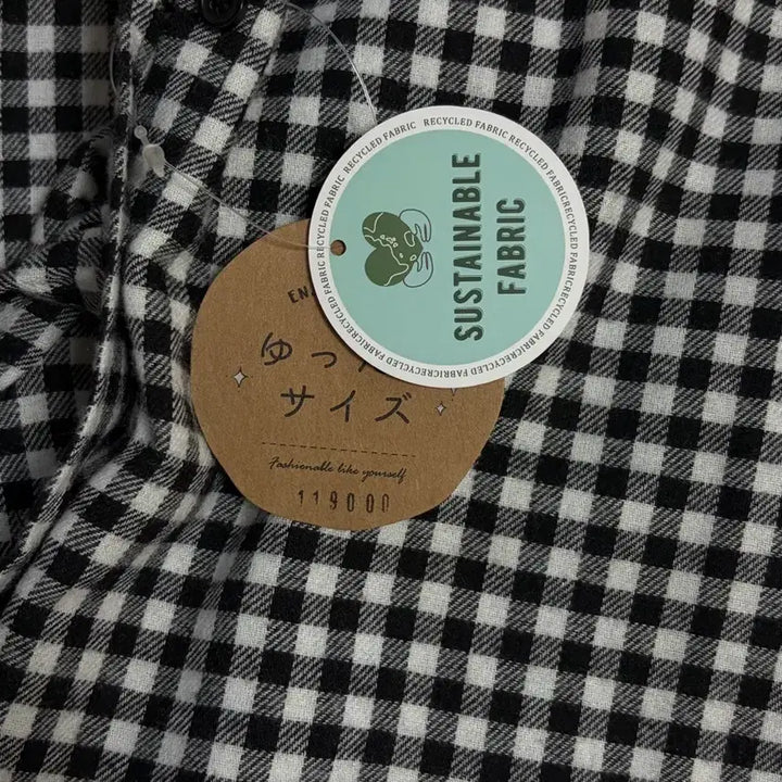 [BUNJANG] Gingham Check Long Dress / 깅엄 체크 롱 원피스