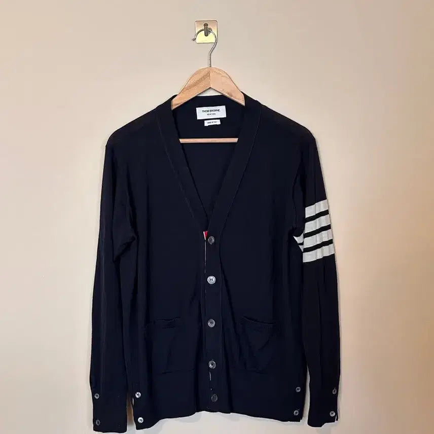 [BUNJANG] Thom Browne Merino Wool Cardigan / [4] 톰브라운 메리노울 가디건