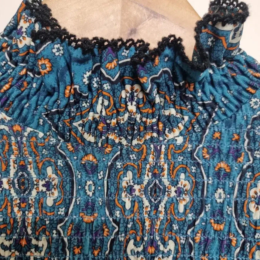 [BUNJANG] Sandro Wave Pleated Blouse (S) / * 산드로 물결주름 블라우스 S 사이즈