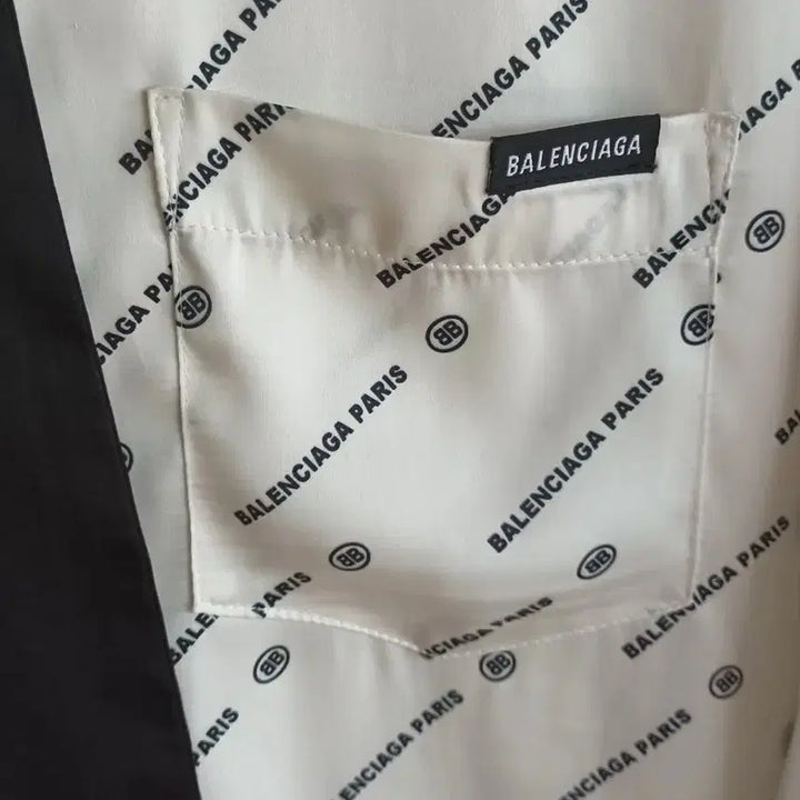 [SOLD OUT] 발렌시아가 스타일 여성 넥타이 셔츠