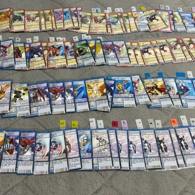 [BUNJANG] Digimon Card Rare Card Bundle Set / 한판 구디지카 디지몬카드 레어카드 일괄판매