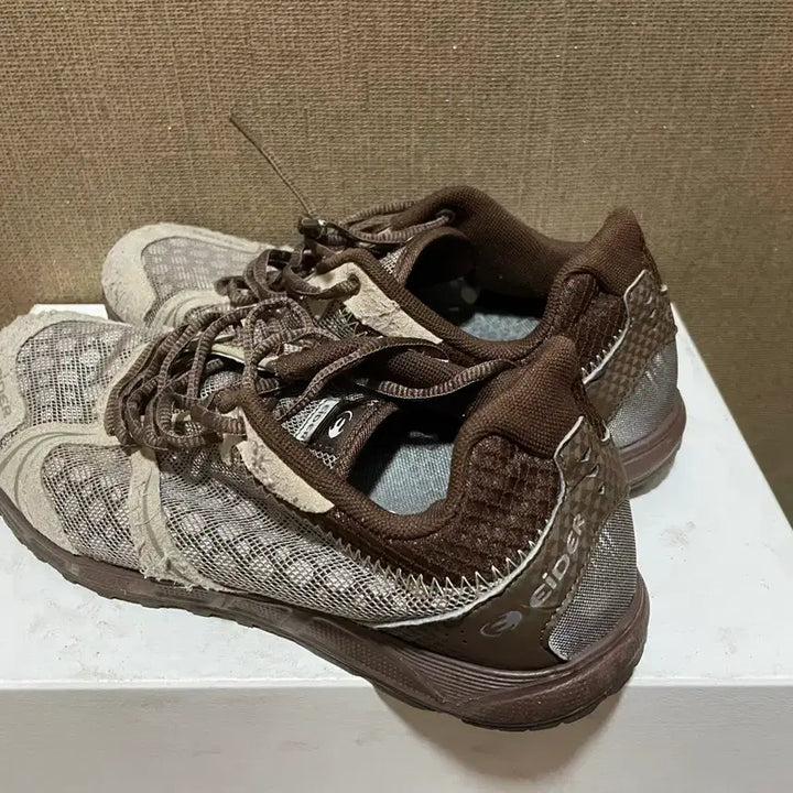 [BUNJANG] Eider Brown Mesh Sneakers / 245) 아이더 브라운 메쉬 운동화