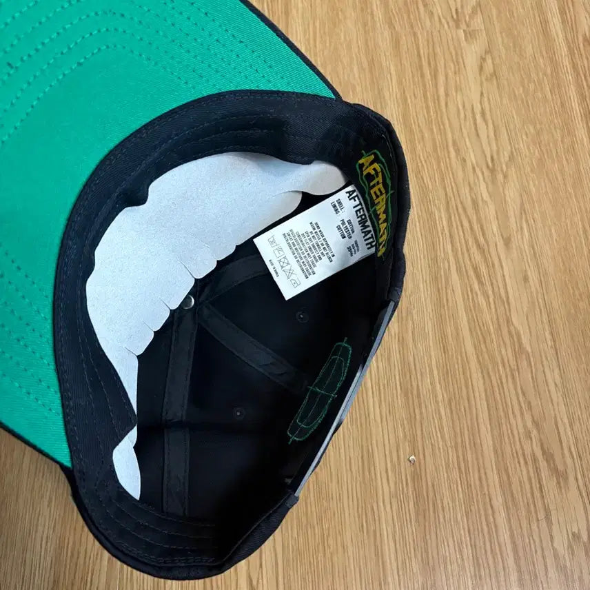 [SOLD OUT] 애프터매스 로고 블랙 모자 볼캡