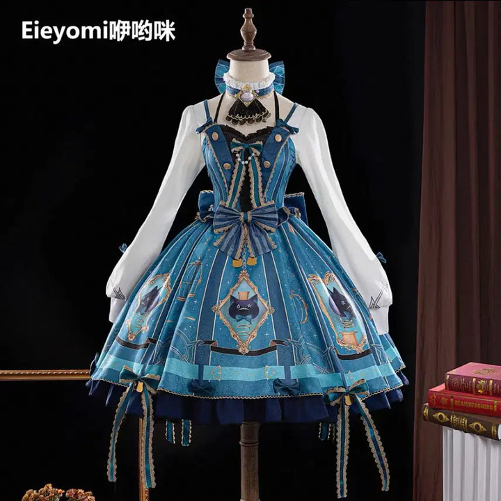 [BUNJANG] Genshin Impact Lynette Cosplay Costume / 원신 리넷 원신카페 테마 스킨 코스프레