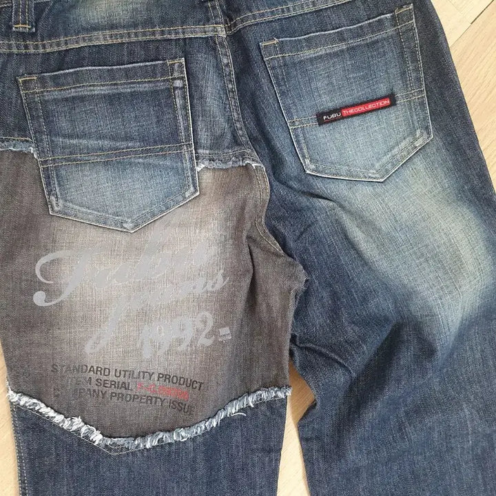 [BUNJANG] FUBU Old School Denim Jeans / 후부FUBU올드스쿨데님30인치