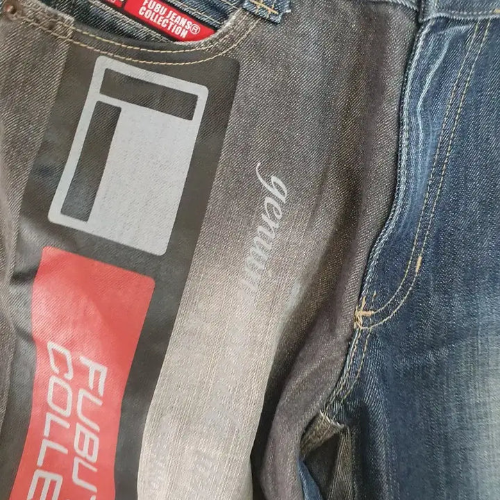 [BUNJANG] FUBU Old School Denim Jeans / 후부FUBU올드스쿨데님30인치